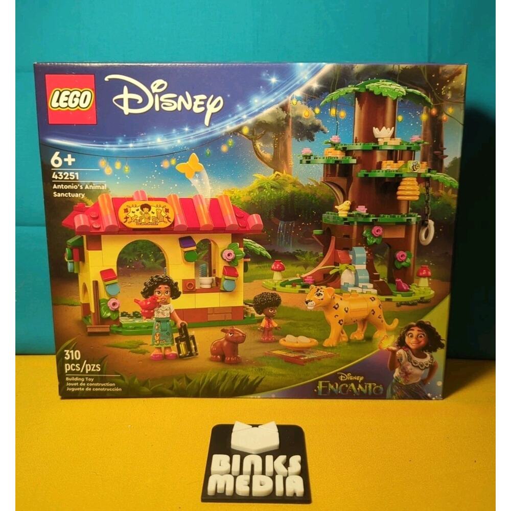 LEGO 43251 Antonio’s Animal Sanctuary Disney's Encanto 310pc New in Box